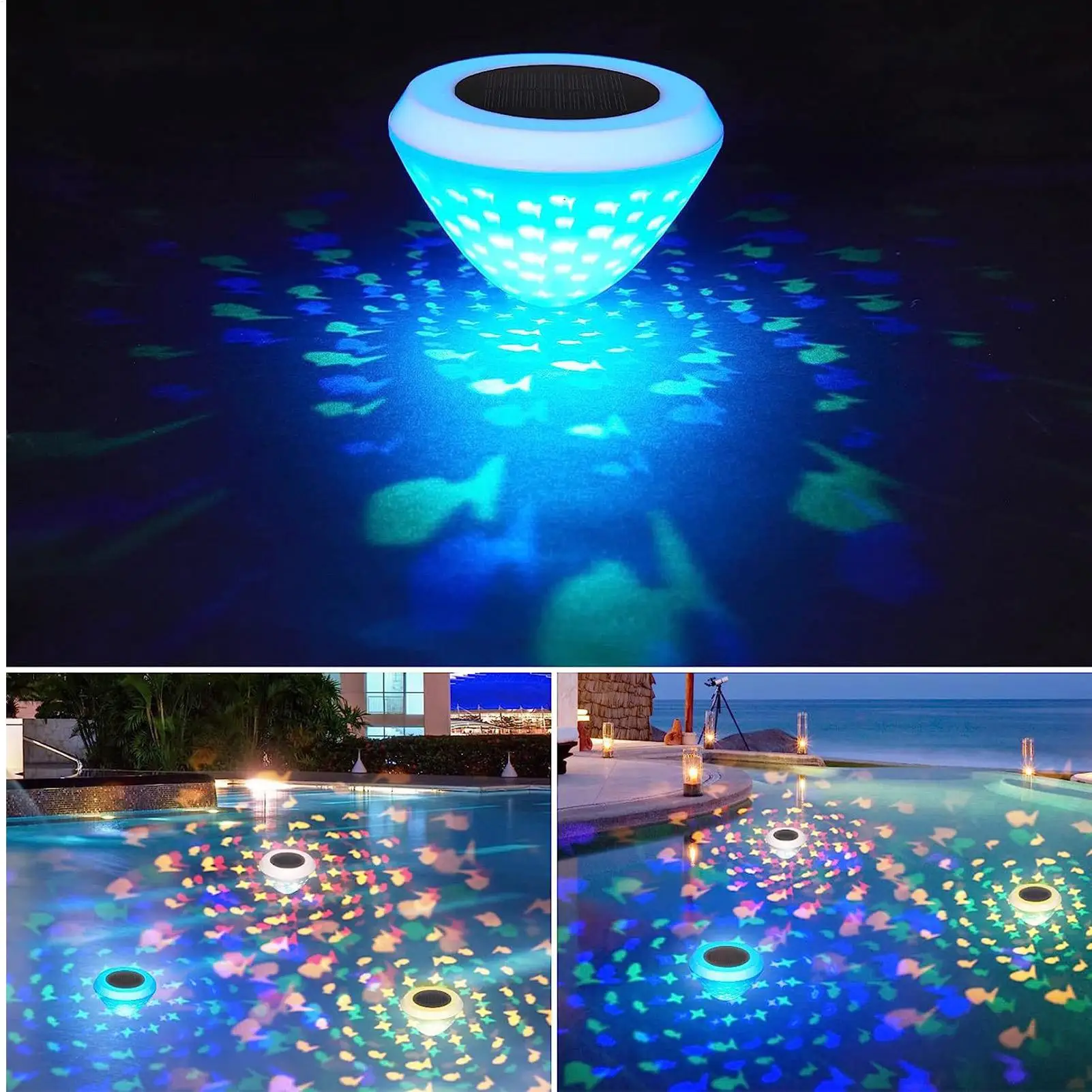 Lampes flottantes étanches à c - Pool Light Solar Rechargeable avis et prix