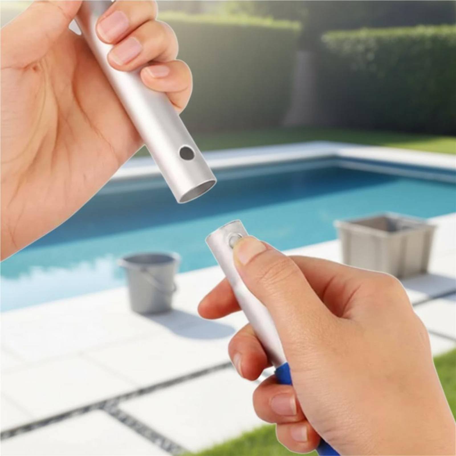 Épuisette de piscine détachabl - Pool Skimmer Net avis et prix