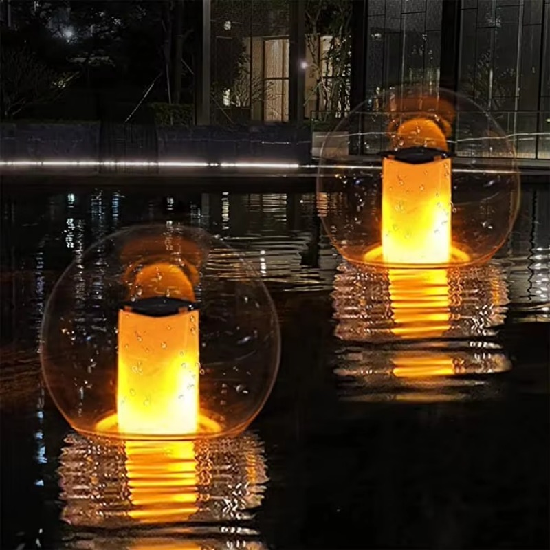 Lampe flottante solaire rechar - Pool Light Solar Rechargeable avis et prix