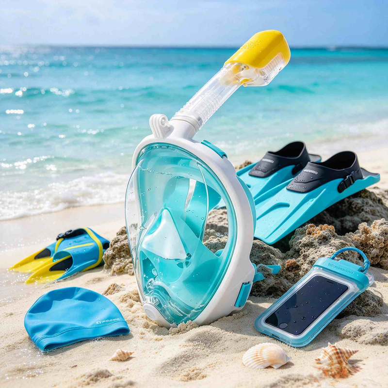 Masque de plongée intégral ant - Snorkel Mask Full Face avis et prix