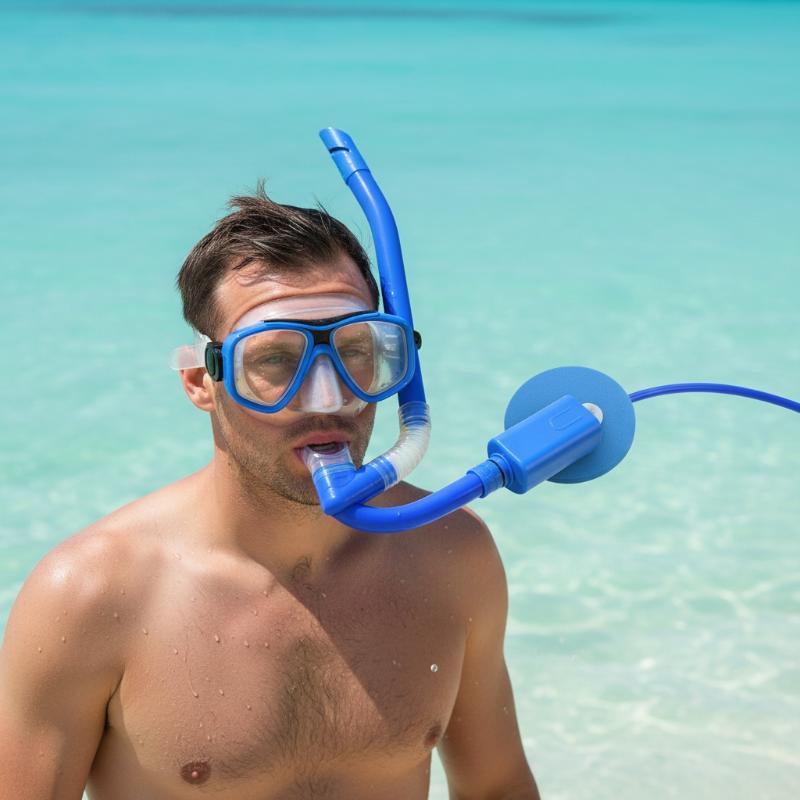Masque respiratoire sec 1 pièc - Snorkel Mask Full Face avis et prix