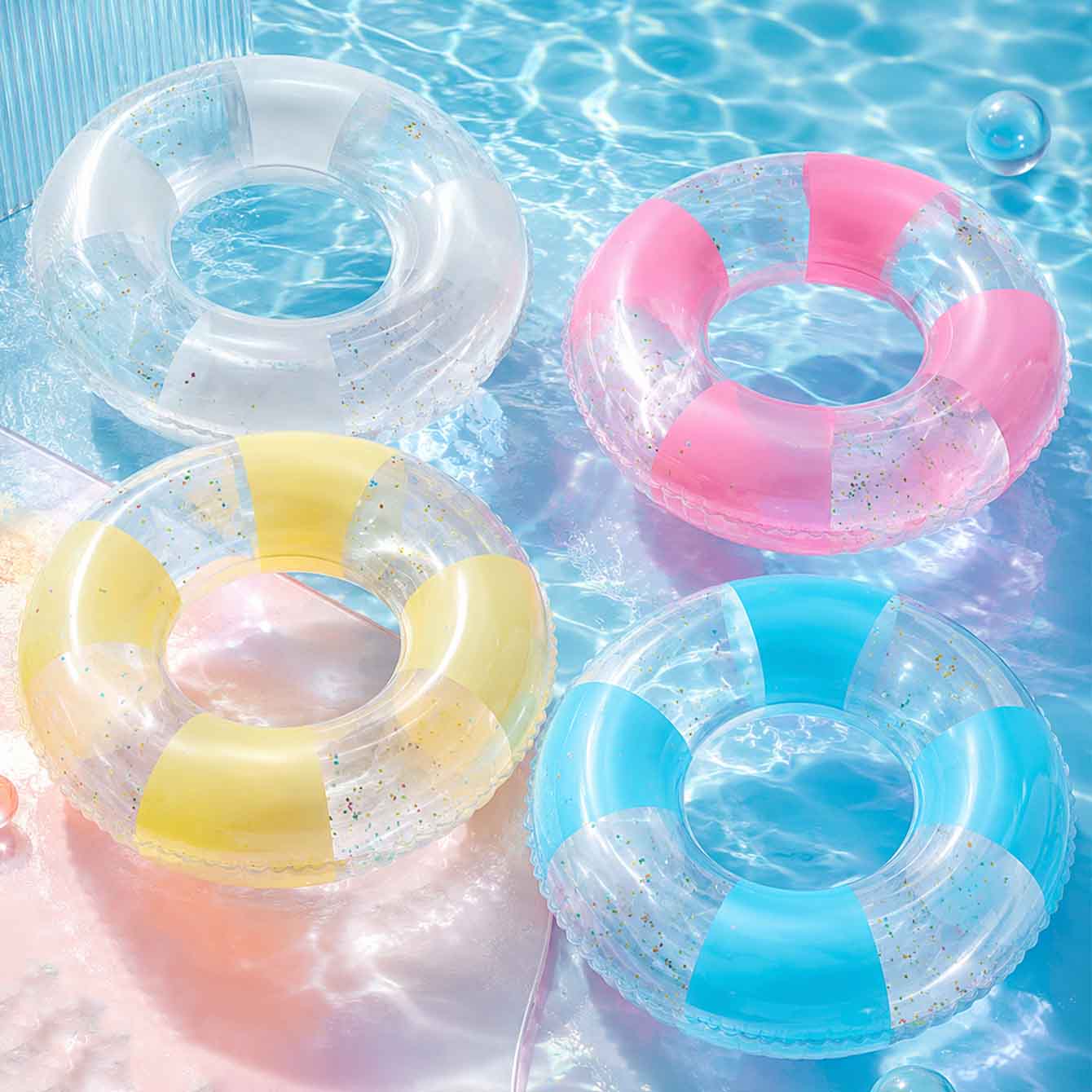 1 flotteur de piscine avec poi - Pool Float Ring Inflatable avis et prix