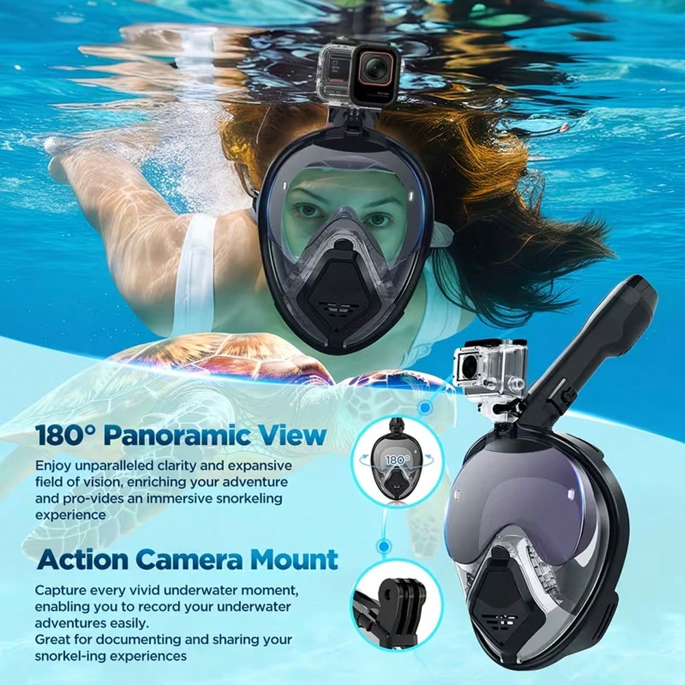 Masque de plongée intégral Dev - Snorkel Mask Full Face avis et prix