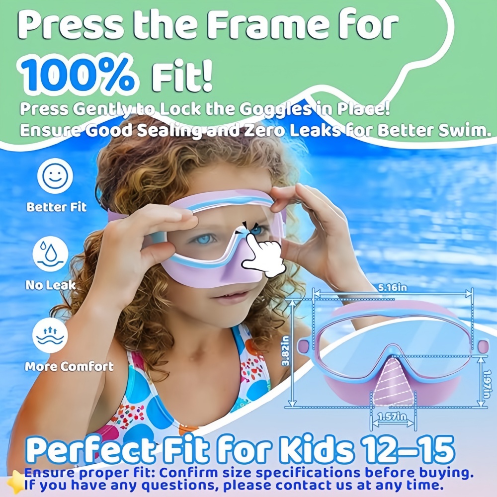 Lunettes de natation pour enfa - Swim Goggles Anti Fog Uv avis et prix