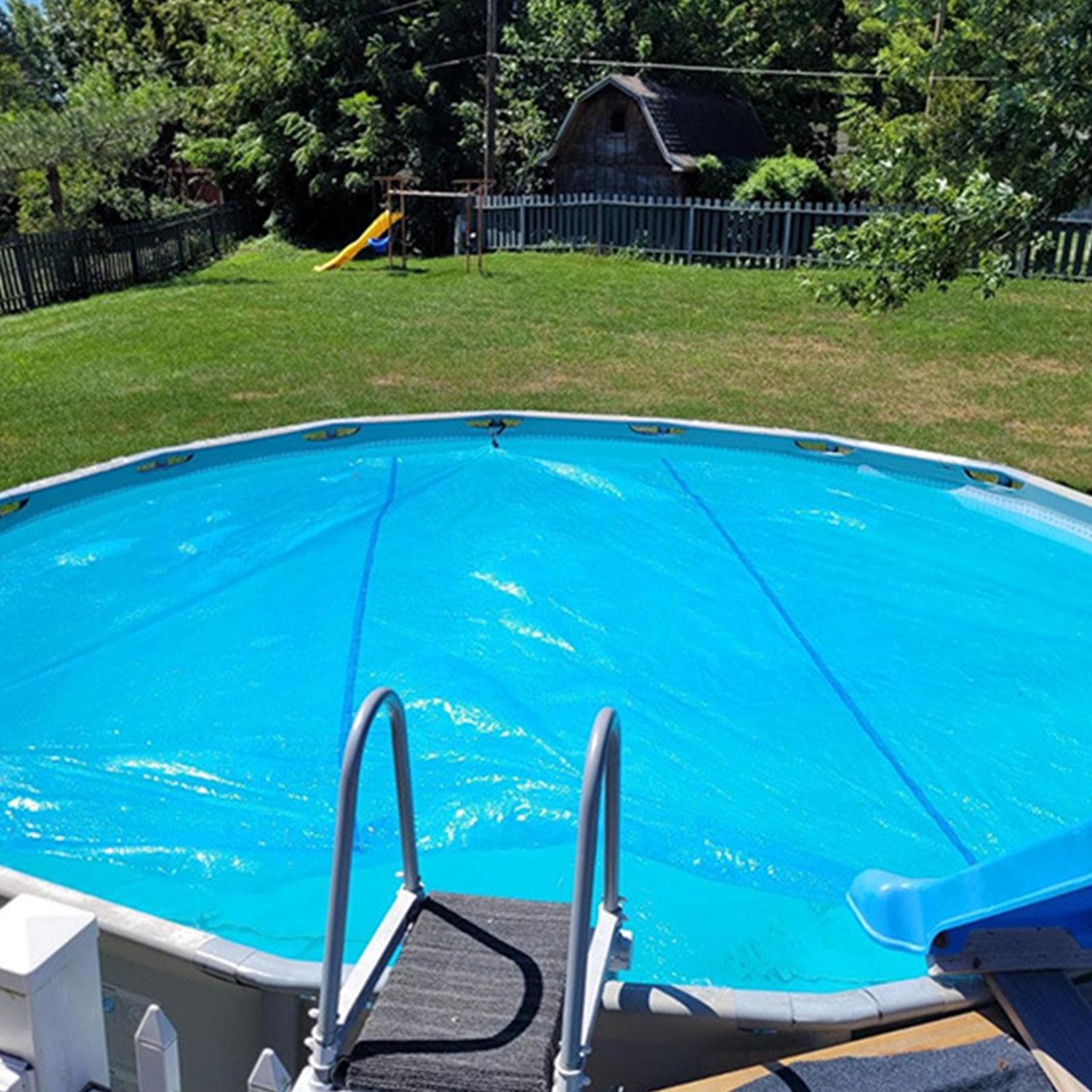 Couverture de piscine ronde en - Pool Cover Waterproof avis et prix