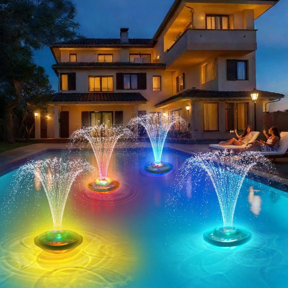 Fontaine de piscine rechargeab - Pool Light Solar Rechargeable avis et prix