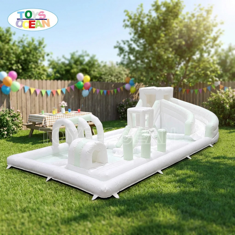 Parcours d'obstacles aquatique - Water Slide Inflatable avis et prix